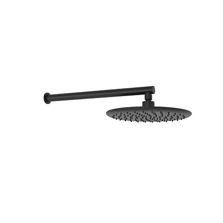 Greens Optimus Wall Shower Matte Black