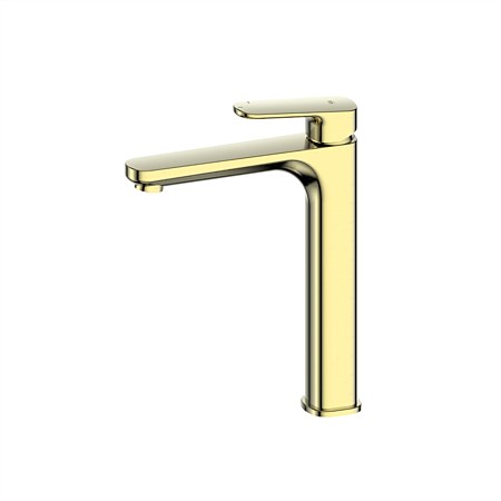 Greens Optimus Tower Basin Mixer PVD Brushed Brass