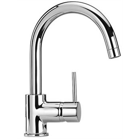 Paini Cox Basin Mixer With Round Spout No Waste (Swivel Spout) Chrome