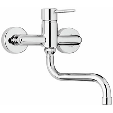 Paini Cox W/Mounted Basin/Sink Mixer Chrome
