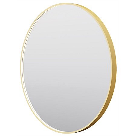 Trendy Eclipse 600 LED Gold Framed Mirror with Demister