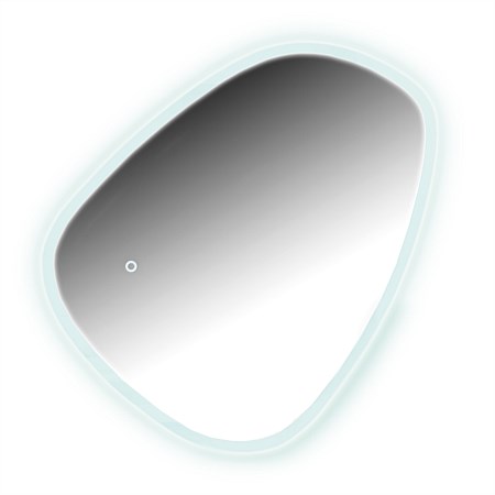Trendy Pebble Shaped LED Mirror