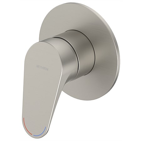 Methven Maku MK2 Shower Mixer with Fastflow II Brushed Nickel