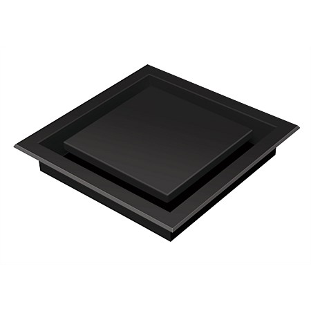 Amore Breeze Single Room Quiet 650m3/hr Bathroom Fan Black