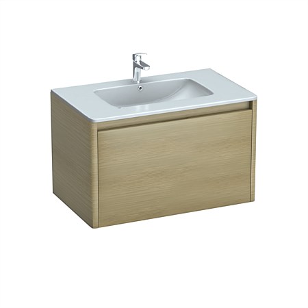 LeVivi Lucca 800mm Wall-Hung Vanity Light Oak