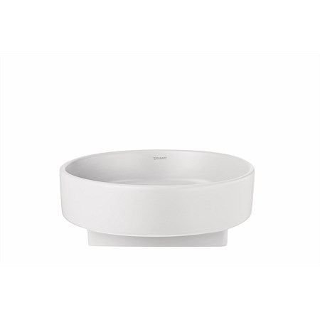 Duravit Balcoon Round Vessel Basin Matt White