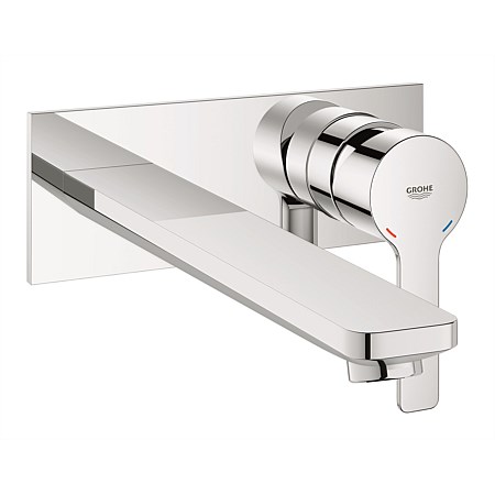 GROHE Lineare Wall Mounted Bath Mixer Set 207mm Chrome