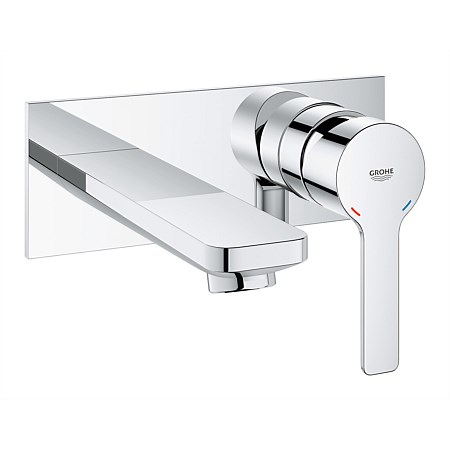 GROHE Lineare Wall Mounted Basin Mixer Set 149mm Chrome