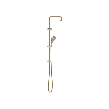 GROHE Rainshower SmartActive Twin Shower System Round with Diverter Brushed Nickel