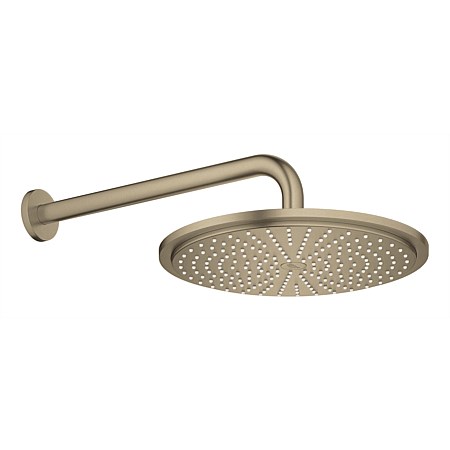 GROHE Rainshower Cosmopolitan Overhead Shower with 380mm Wall Arm Brushed Nickel